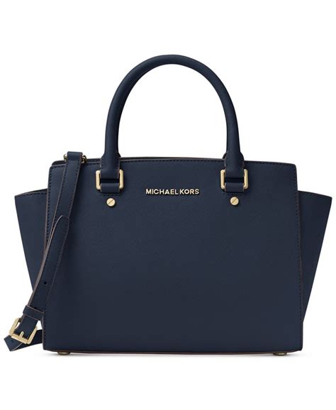 macys michael kors selma medium satchel|michael kors handbags.